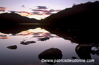 Trossachs, loch Achray at sunset, Scotland - Ecosse - 18886