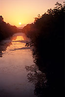 Moselle (canal), lumière du matin, Lorraine, France - 17178