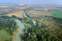 Marne, amont d'Epernay, Marne (51), France - FMV299