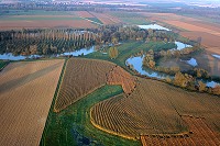 Agriculture, vallee de Marne, Jalons (51), France - FMV327