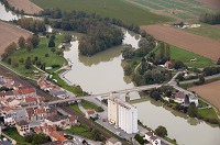 Port-a-Binson et l'ile Javiot, Marne (51), France - FMV017