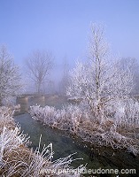 La Meuse en hiver, en amont de Saint-Mihiel - 18409