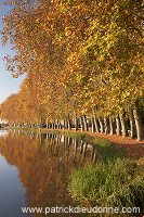 Canal en automne, Bar-le-Duc, Meuse, France - FME013