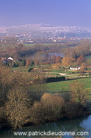 Saint-Mihiel, Meuse - la Meuse au nord de Saint-Mihiel - 18505