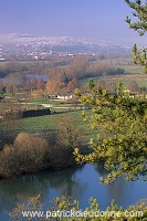 Saint-Mihiel, Meuse - la Meuse au nord de Saint-Mihiel - 18507