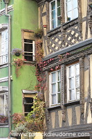 Strasbourg, maisons anciennes (old houses facades), Alsace, France - FR-ALS-0094