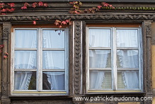 Strasbourg, maisons anciennes (old houses facades), Alsace, France - FR-ALS-0100