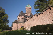 Haut-Koenigsbourg, chateau medieval (medieval castle), Alsace, France - FR-ALS-0312