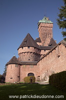 Haut-Koenigsbourg, chateau medieval (medieval castle), Alsace, France - FR-ALS-0313