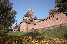 Haut-Koenigsbourg, chateau medieval (medieval castle), Alsace, France - FR-ALS-0316