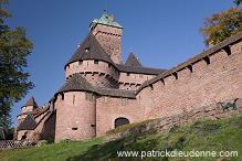 Haut-Koenigsbourg, chateau medieval (medieval castle), Alsace, France - FR-ALS-0317