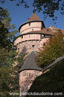 Haut-Koenigsbourg, chateau medieval (medieval castle), Alsace, France - FR-ALS-0322