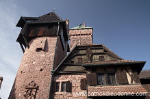 Haut-Koenigsbourg, chateau medieval (medieval castle), Alsace, France - FR-ALS-0327