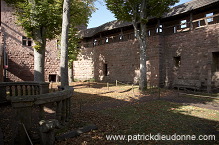 Haut-Koenigsbourg, chateau medieval (medieval castle), Alsace, France - FR-ALS-0347 Haut-Koenigsbourg, chateau medieval (medieval castle), Alsace, France - FR-ALS-0347