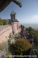 Haut-Koenigsbourg, chateau medieval (medieval castle), Alsace, France - FR-ALS-0355 Haut-Koenigsbourg, chateau medieval (medieval castle), Alsace, France - FR-ALS-0355