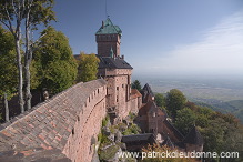 Haut-Koenigsbourg, chateau medieval (medieval castle), Alsace, France - FR-ALS-0358