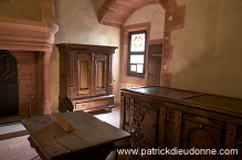 Haut-Koenigsbourg, chateau medieval (medieval castle), Alsace, France - FR-ALS-0399