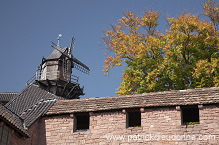 Haut-Koenigsbourg, chateau medieval (medieval castle), Alsace, France - FR-ALS-0422