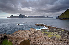 Kalsoy from Gjogv, Eysturoy, Faroe islands - Kalsoy, iles Feroe - FER225