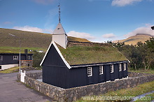 Hvalvik church, Streymoy, Faroe islands - Eglise de Hvalvik, iles Feroe - FER683 Hvalvik church, Streymoy, Faroe islands - Eglise de Hvalvik, iles Feroe - FER683