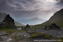 Koltur from Streymoy, Faroe islands - Koltur, iles Feroe - FER794