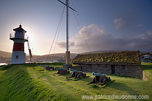 Skansin fort, Torshavn, Faroe islands - Fort de Skansin, iles Feroe - FER932