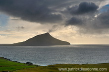 Koltur from Streymoy, Faroe islands - Ile de Koltur, iles Feroe - FER088