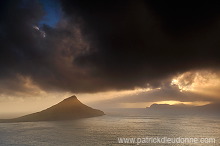 Koltur from Streymoy, Faroe islands - Ile de Koltur, iles Feroe - FER103