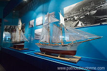 Fishing boats, Historical Museum, Faroe islands - Bateaux, Iles Feroe - FER613