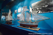 Fishing boats, Historical Museum, Faroe islands - Bateaux, Iles Feroe - FER613 Fishing boats, Historical Museum, Faroe islands - Bateaux, Iles Feroe - FER613
