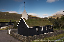 Hvalvik church, Streymoy, Faroe islands - Eglise de Hvalvik, iles Feroe - FER683 Hvalvik church, Streymoy, Faroe islands - Eglise de Hvalvik, iles Feroe - FER683