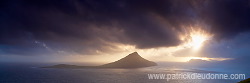 Koltur from Streymoy, Faroe islands - Ile de Koltur, iles Feroe - FER959