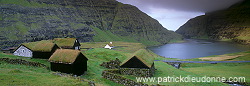 Saksun village, Streymoy, Faroe islands - Village de Saksun, iles Feroe - FER065