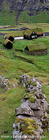Saksun village, Streymoy, Faroe islands - Village de Saksun, iles Feroe - FER070