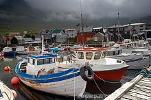 Leirvik harbour, Eysturoy, Faroe islands - Port de Leirvik, iles Feroe - FER159