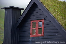 Houses, Elduvik, Eysturoy, Faroe islands - Elduvik, iles Feroe - FER206 Houses, Elduvik, Eysturoy, Faroe islands - Elduvik, iles Feroe - FER206