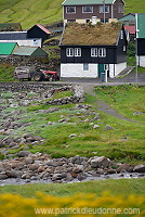 Houses, Elduvik, Eysturoy, Faroe islands - Elduvik, iles Feroe - FER212 Houses, Elduvik, Eysturoy, Faroe islands - Elduvik, iles Feroe - FER212