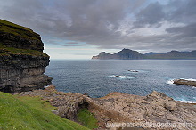 Kalsoy from Gjogv, Eysturoy, Faroe islands - Kalsoy, iles Feroe - FER224 Kalsoy from Gjogv, Eysturoy, Faroe islands - Kalsoy, iles Feroe - FER224