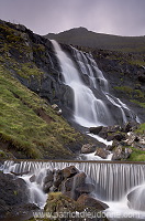 Laksa waterfall, Eysturoy, Faroe islands - Cascade, Eysturoy, iles Feroe - FER249 Laksa waterfall, Eysturoy, Faroe islands - Cascade, Eysturoy, iles Feroe - FER249