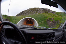 Undersea tunnel, Faroe islands - Tunnel, Iles Feroe - FER512