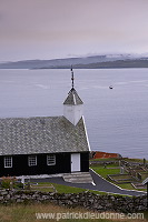 Church, Nes, Faroe islands - Eglise a Nes, iles Feroe - FER710