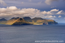 Eysturoy from Kalsoy, Faroe islands - Eysturoy, iles Feroe - FER766