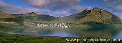 Fuglafjordur, Eysturoy, Faroe islands - Fuglafjordur, Eysturoy, iles Feroe - FER078