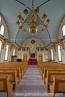 Church, Sandavagur, Faroe islands - Eglise a Sandavagur, iles Feroe - FER660