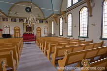 Church, Sandavagur, Faroe islands - Eglise a Sandavagur, iles Feroe - FER661