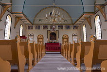 Church, Sandavagur, Faroe islands - Eglise a Sandavagur, iles Feroe - FER663