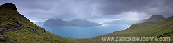 Vagar from Streymoy, Faroes Islands - Ile de Vagar, iles Feroe - FER988 Vagar from Streymoy, Faroes Islands - Ile de Vagar, iles Feroe - FER988