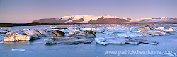 Jokulsarlon glacial lagoon, Iceland - Jokulsarlon, Islande - ISL0014