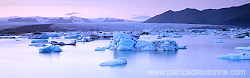 Jokulsarlon glacial lagoon, Iceland - Jokulsarlon, Islande - ISL0019