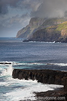 Coastal cliffs, Suduroy, Faroe islands - Falaises, Suduroy, Iles Feroe - FER540